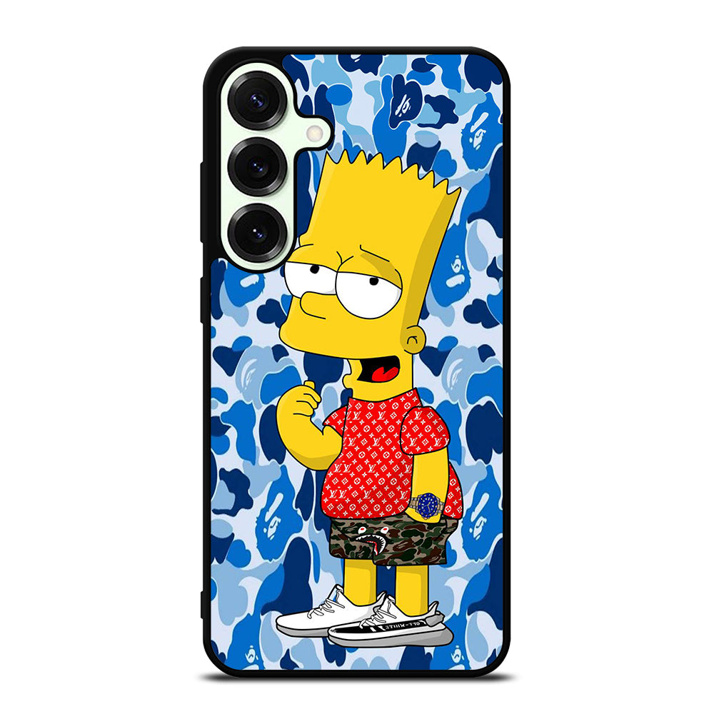 BAPE CAMO BLUE Samsung Galaxy S25 Plus Case Cover