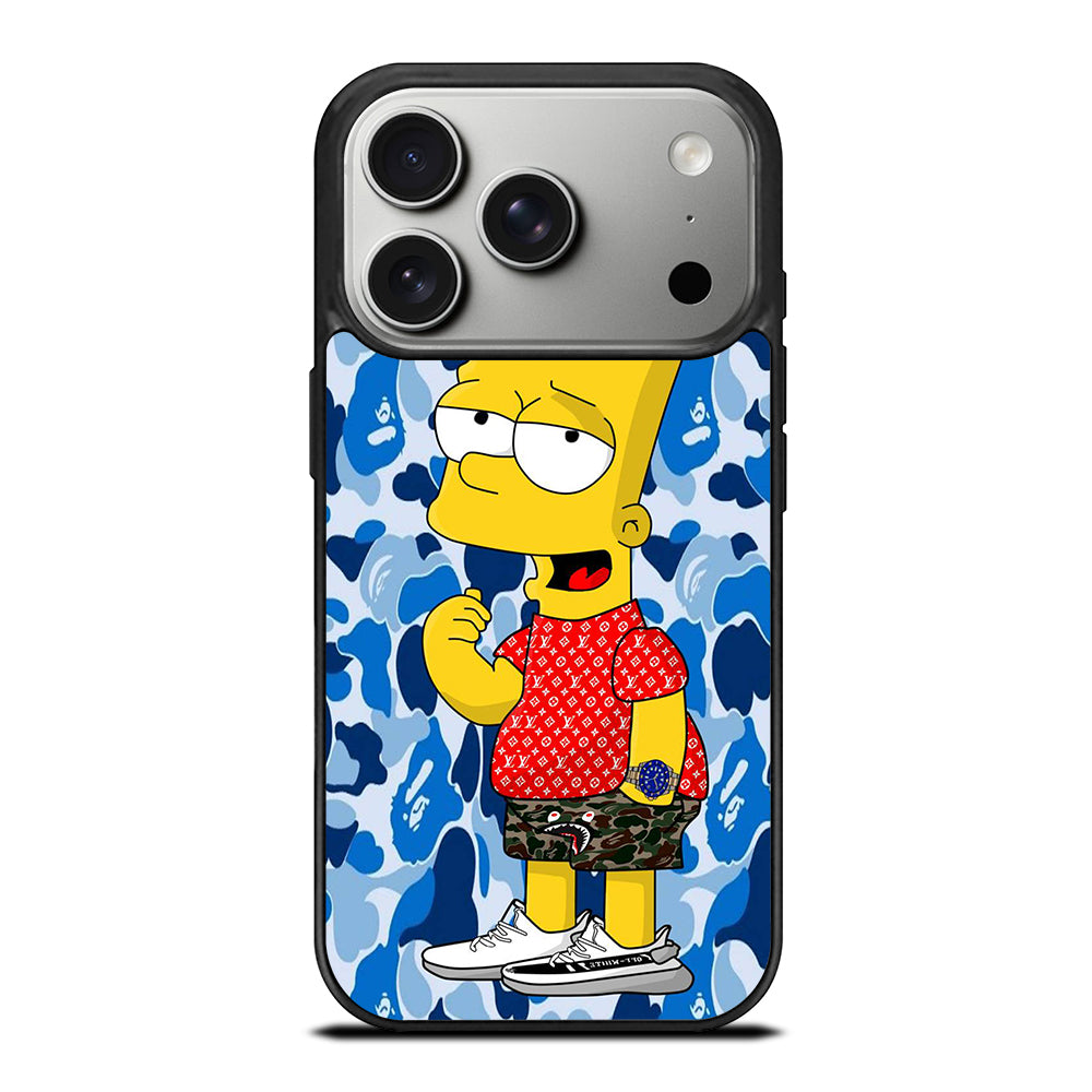 BAPE CAMO BLUE iPhone 17 Pro Case Cover