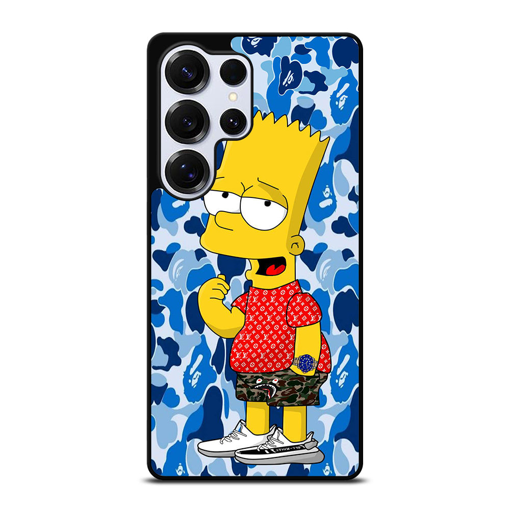 BAPE CAMO BLUE Samsung Galaxy S26 Ultra Case Cover