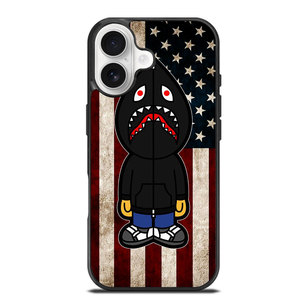 BAPE SHARK AMERICAN iPhone 17 Case Cover