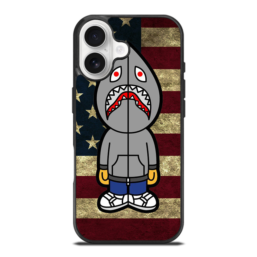 BAPE SHARK AMERICAN 2 iPhone 17 Case Cover