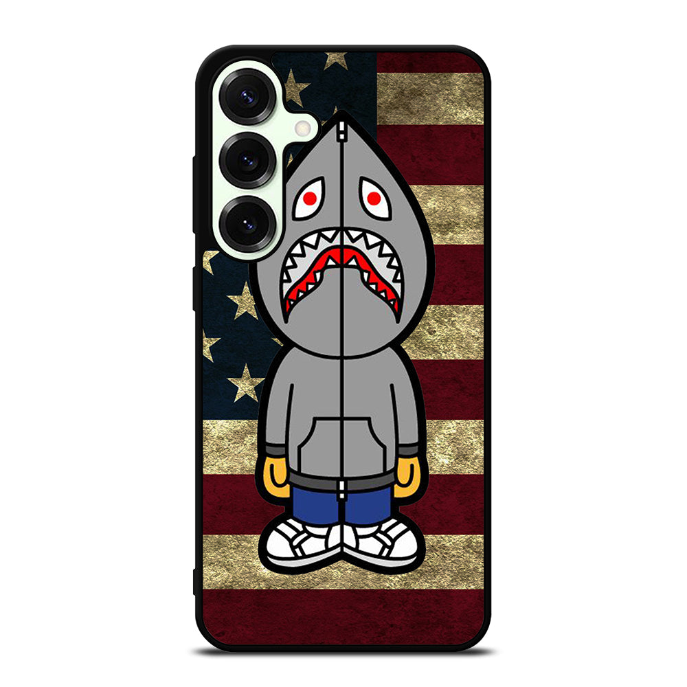 BAPE SHARK AMERICAN 2 Samsung Galaxy S25 Plus Case Cover