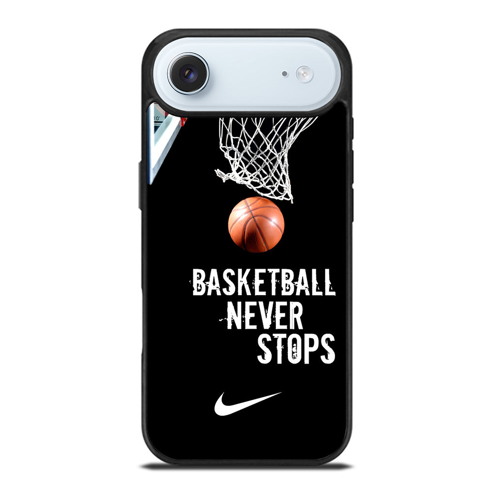 BASKETBALL NEVER STOPS NIKE 2 iPhone Air Case Cover