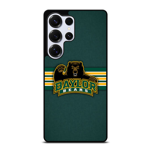 BAYLOR BEARS STRIPE LOGO Samsung Galaxy S25 Ultra Case Cover