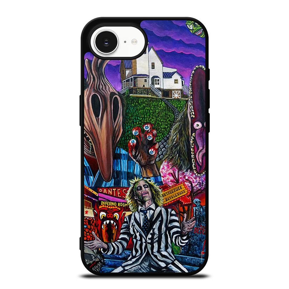 BEETLEJUICE TIM BURTON ART 2 iPhone 16e Case Cover