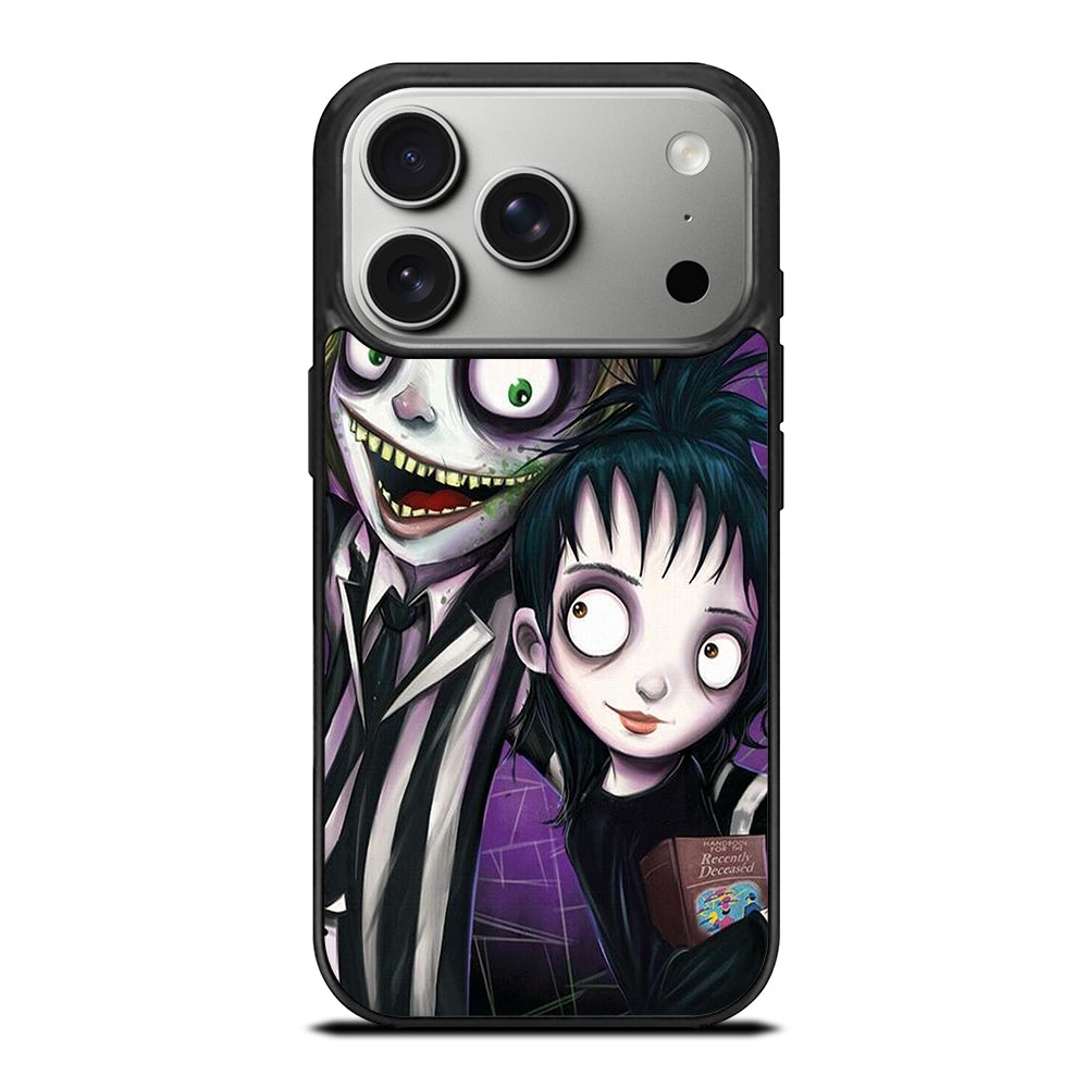 BEETLEJUICE TIM BURTON ART iPhone 17 Pro Case Cover