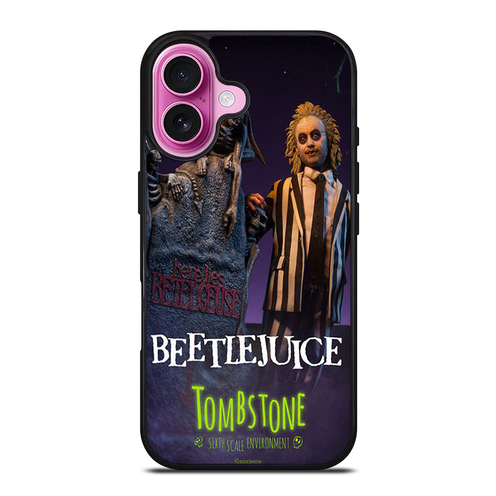 BEETLEJUICE TIM BURTON MOVIE iPhone 16 Plus Case Cover