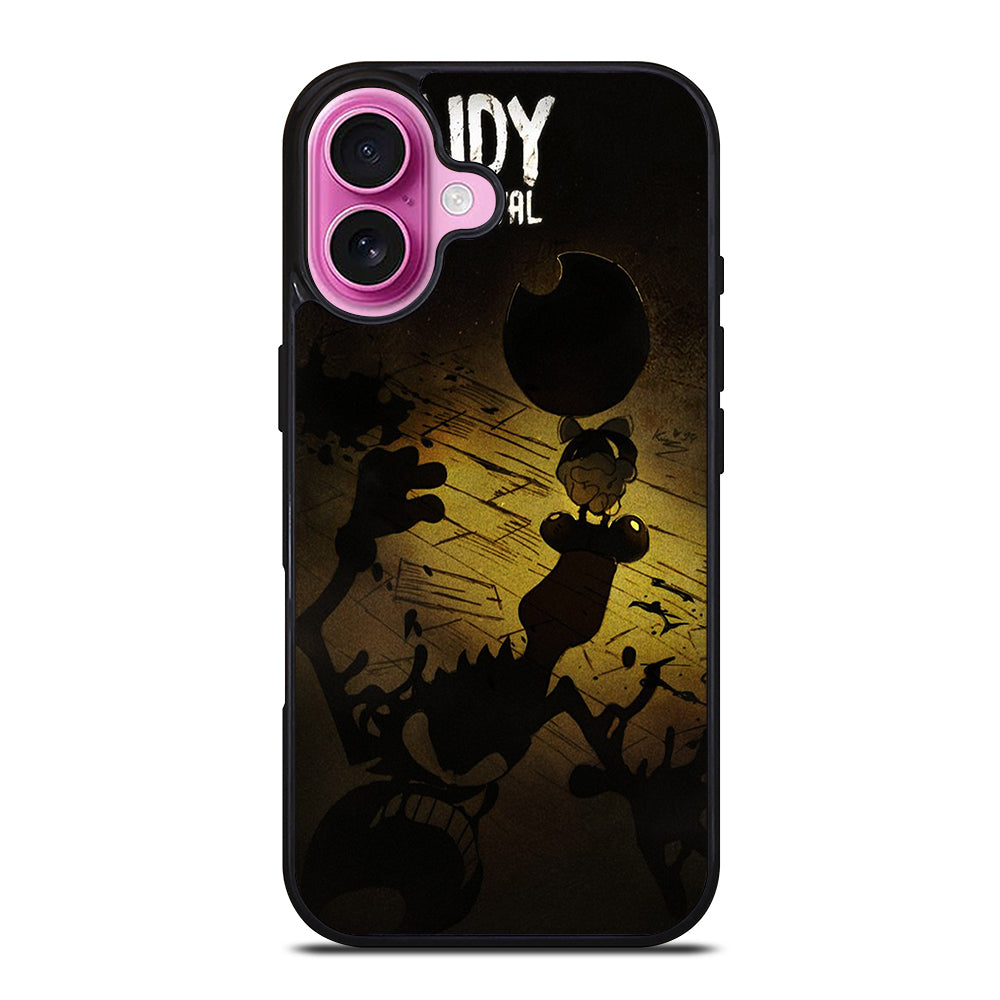 BENDY AND THE DARK REVIVAL CARTOON iPhone 16 Plus Case Cover
