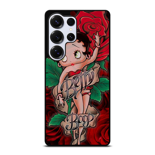 BETTY BOOP CARTOON FLOWER Samsung Galaxy S25 Ultra Case Cover
