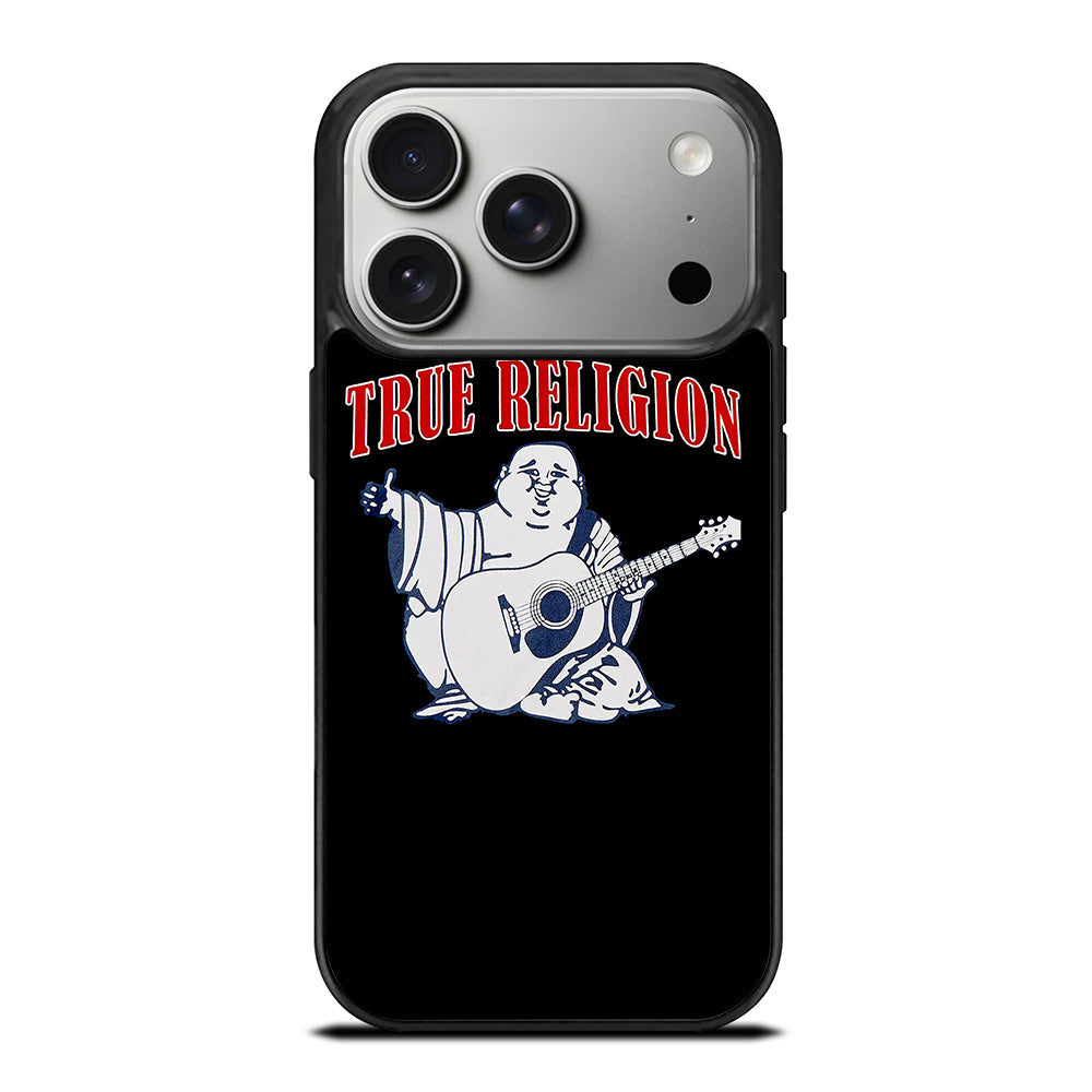 BIG BUDDHA TRUE RELIGION LOGO iPhone 17 Pro Case Cover