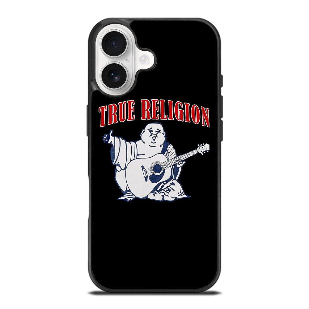 BIG BUDDHA TRUE RELIGION LOGO iPhone 17 Case Cover