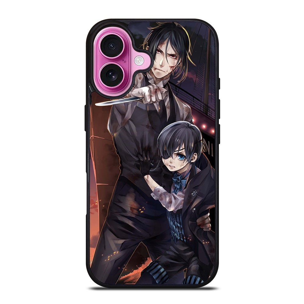 BLACK BUTLER MANGA SERIES iPhone 16 Plus Case Cover