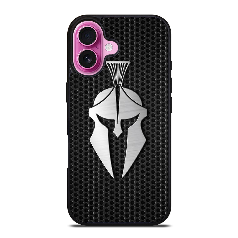 BLACK KRYPTEK NOMAD METAL lOGO iPhone 16 Plus Case Cover