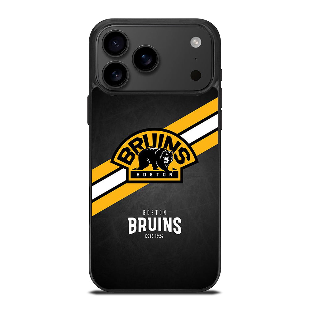 BOSTON BRUINS NHL LOGO 1 iPhone 17 Pro Max Case Cover