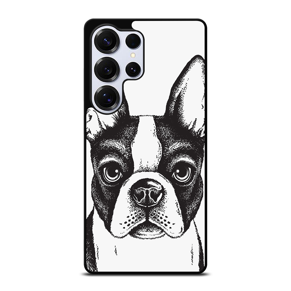 BOSTON TERRIER DOG ART Samsung Galaxy S25 Ultra Case Cover