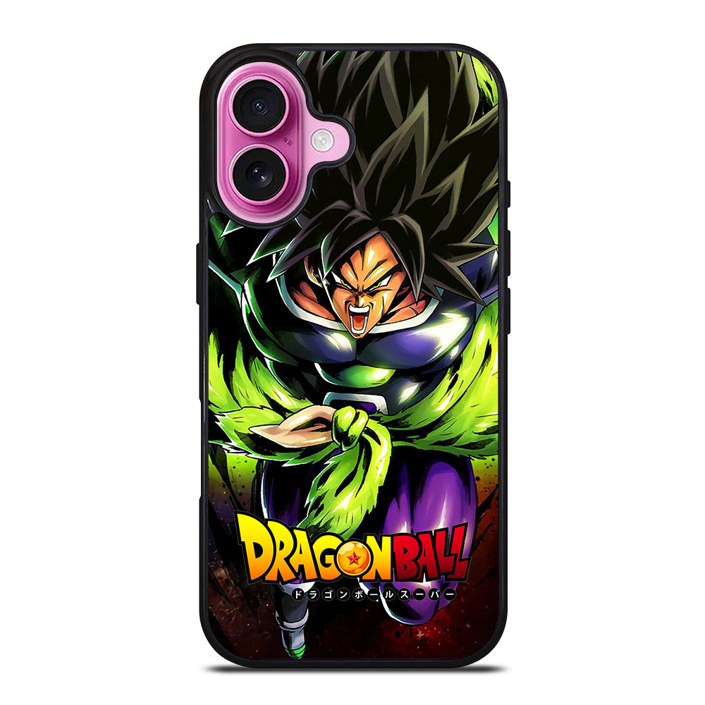 BROLY DRAGON BALL ANIME 2 iPhone 16 Plus Case Cover