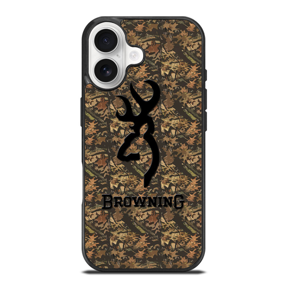 BROWNING DEER CAMO LOGO iPhone 17 Case Cover