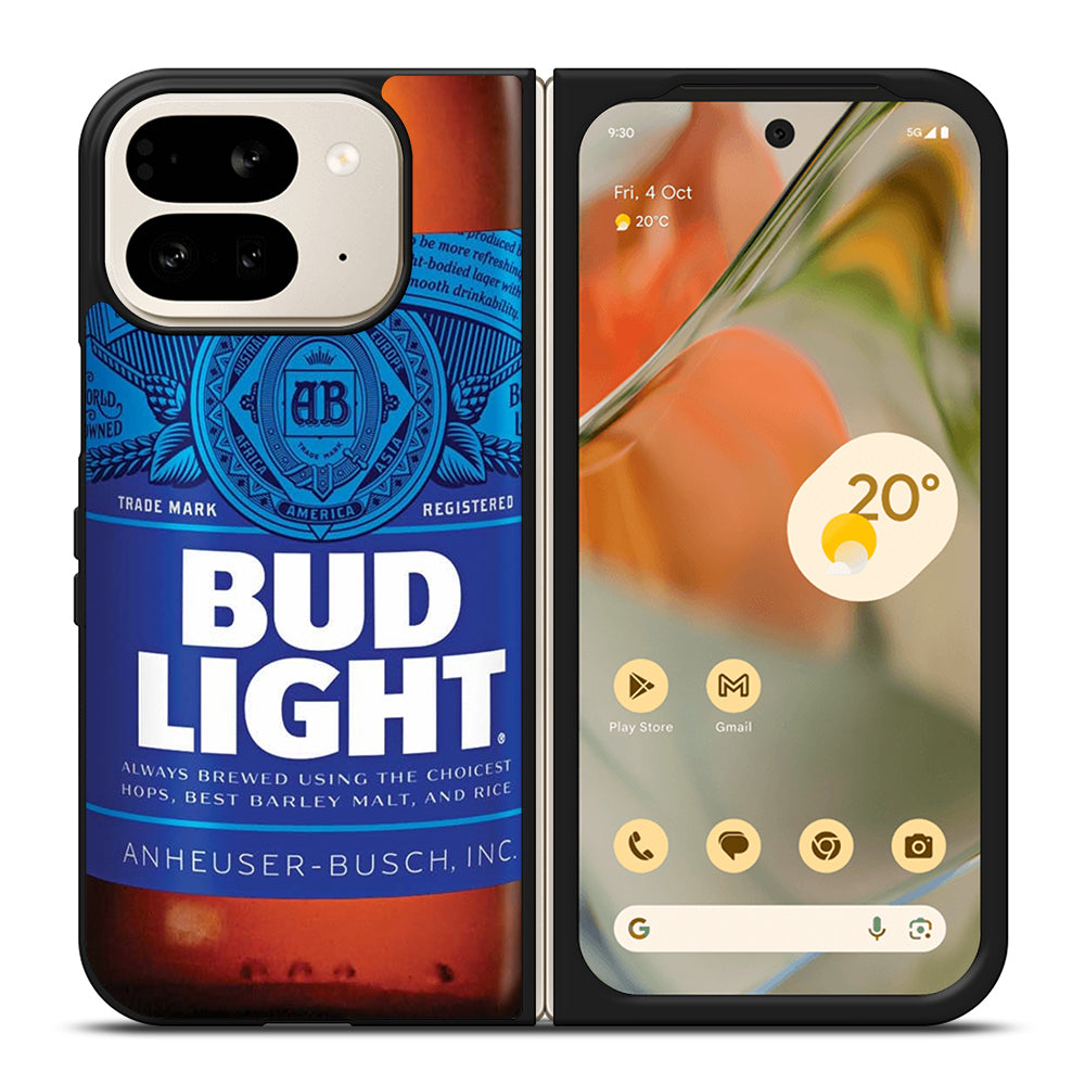 BUD LIGHT BEER BOTTLE Google Pixel 9 Pro Fold Case Cover