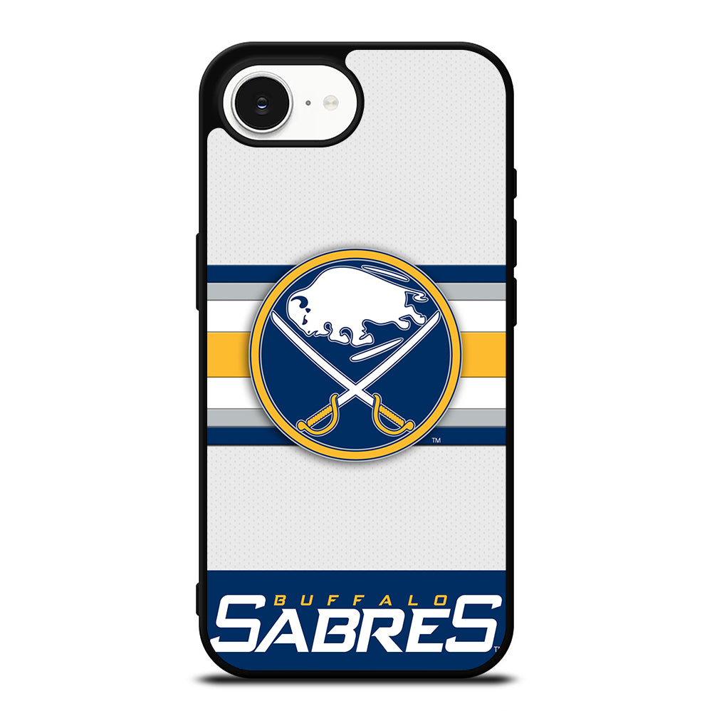 BUFFALO SABRES FOOTBALL LOGO 1 iPhone 16e Case Cover