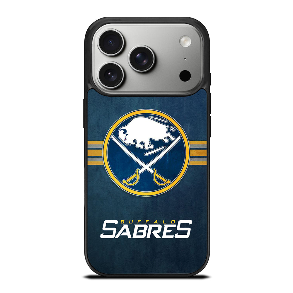 BUFFALO SABRES FOOTBALL LOGO 2 iPhone 17 Pro Case Cover