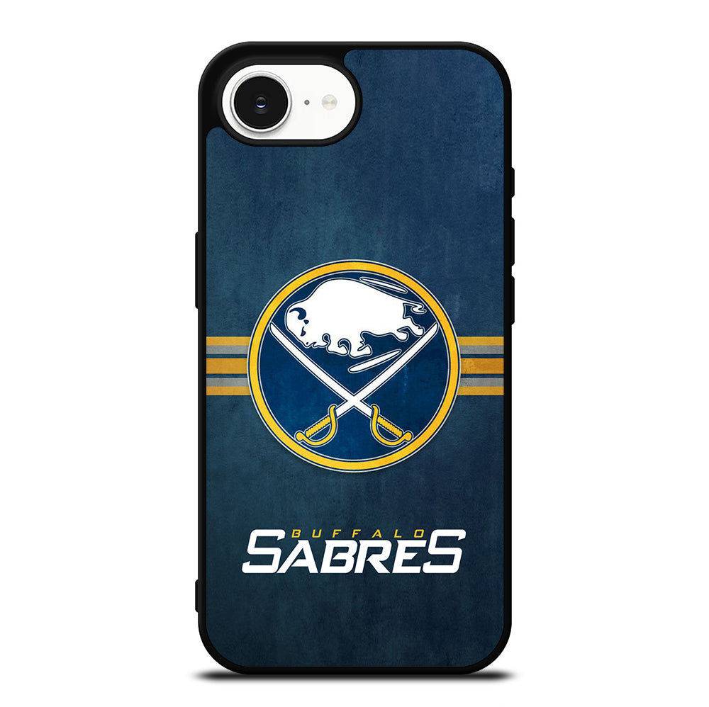 BUFFALO SABRES FOOTBALL LOGO 2 iPhone 16e Case Cover