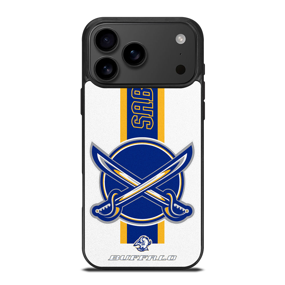 BUFFALO SABRES NHL TEAM 1 iPhone 17 Pro Max Case Cover