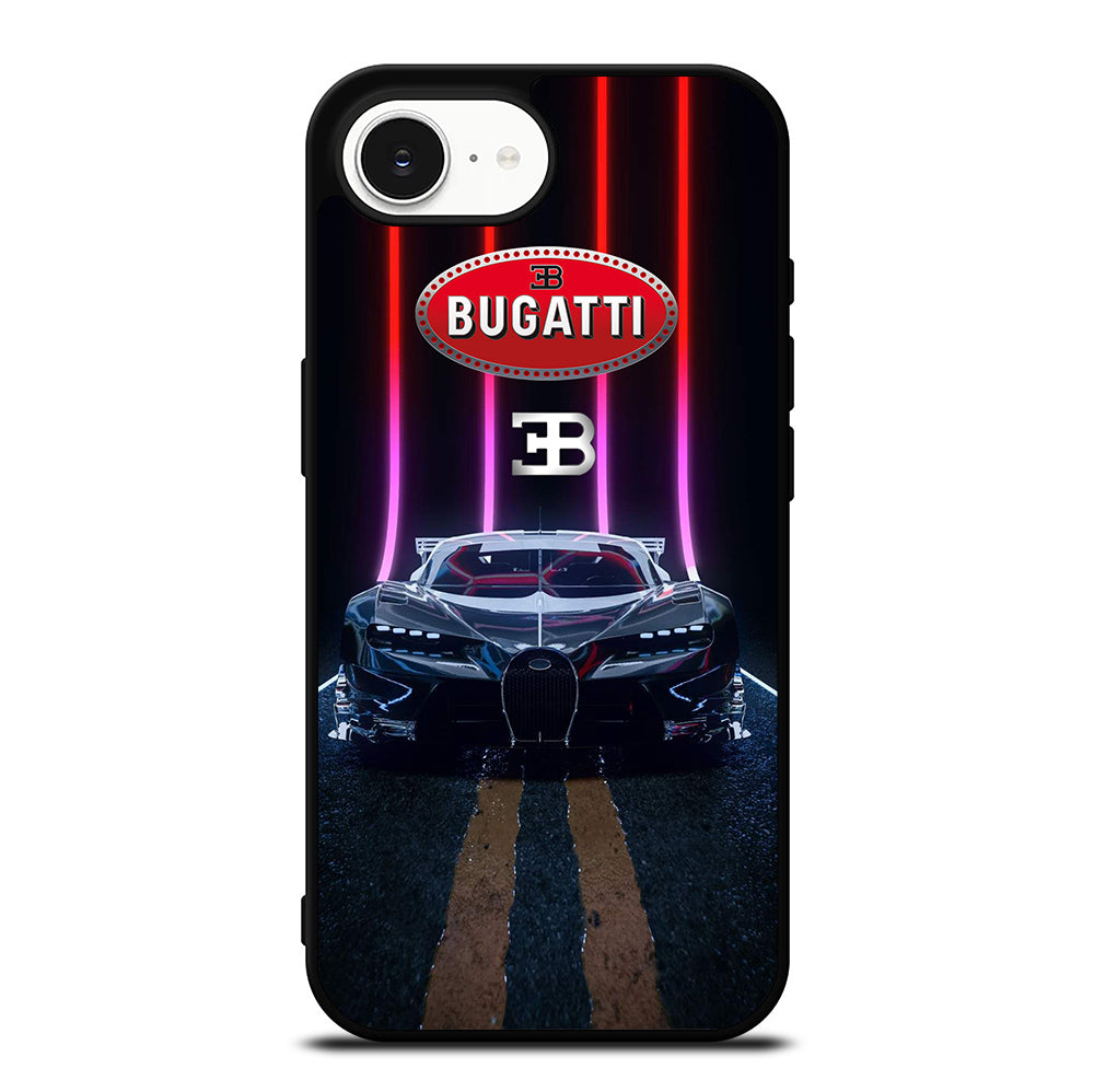 BUGATTI BLACK CAR iPhone 16e Case Cover