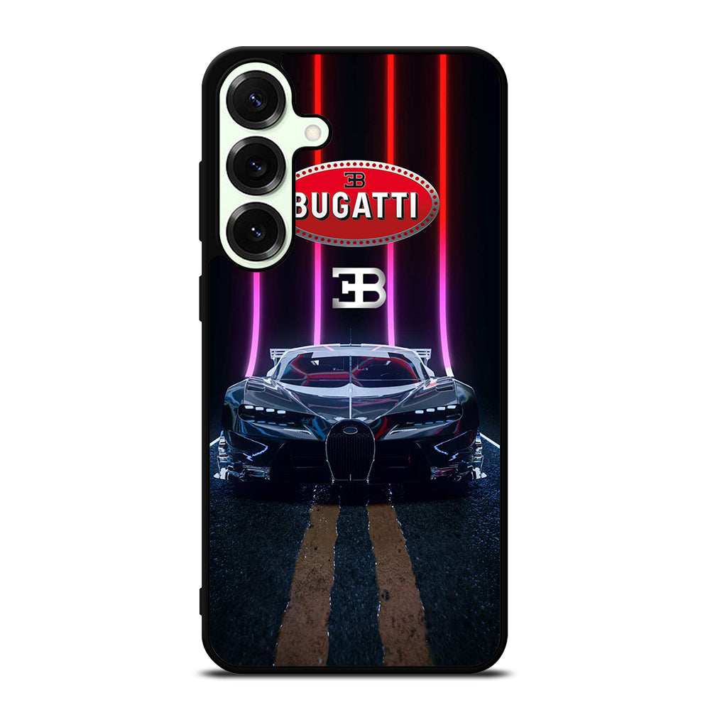 BUGATTI BLACK CAR Samsung Galaxy S25 Plus Case Cover