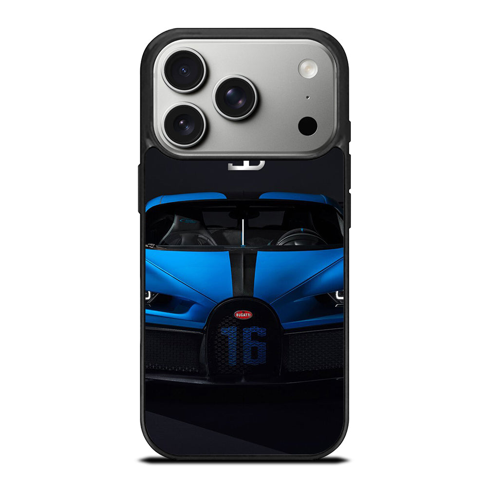 BUGATTI BLUE CAR iPhone 17 Pro Case Cover