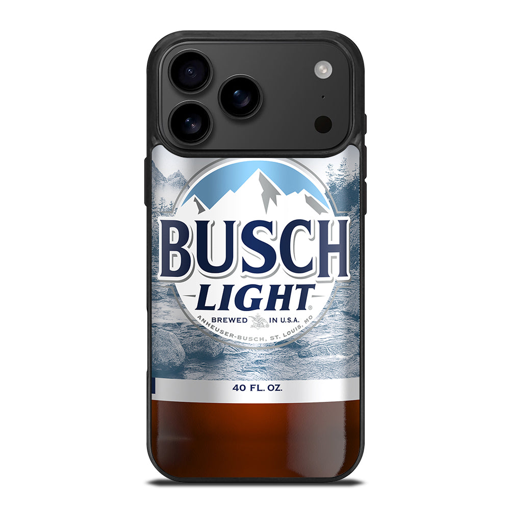 BUSCH LIGHT BEER BOTTLE iPhone 17 Pro Max Case Cover