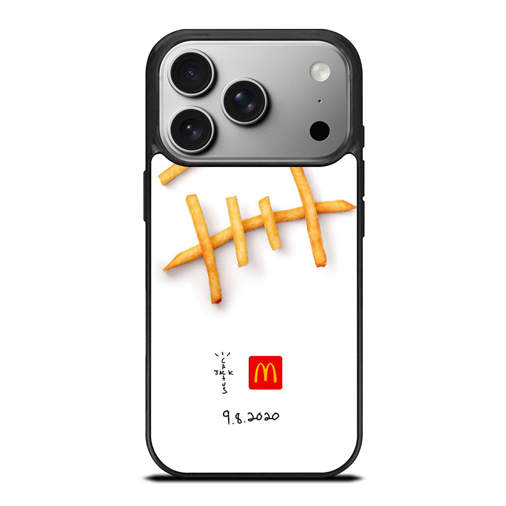 CACTUS JACK TRAVIS SCOTT MCDONALDS SYMBOL iPhone 17 Pro Case Cover