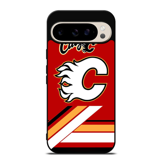 CALGARY FLAMES ICON 2 Google Pixel 9 Pro Case Cover