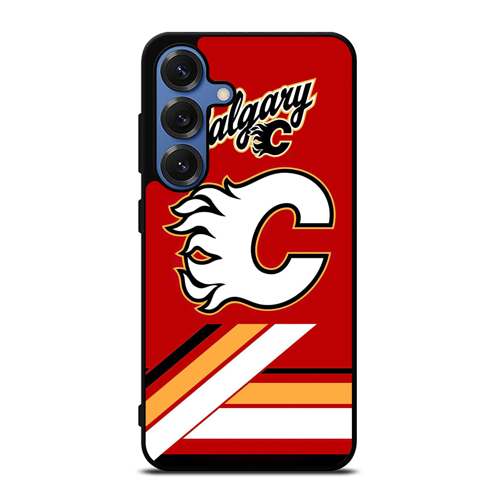 CALGARY FLAMES ICON 2 Samsung Galaxy S25 Case Cover