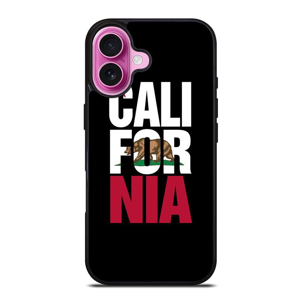 CALIFORNIA REPUBLIC LOGO iPhone 16 Plus Case Cover