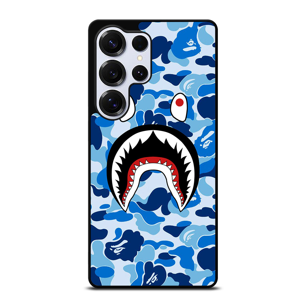 CAMO BAPE SHARK LOGO 1 Samsung Galaxy S25 Ultra Case Cover