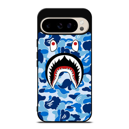 CAMO BAPE SHARK LOGO 1 Google Pixel 9 Pro Case Cover