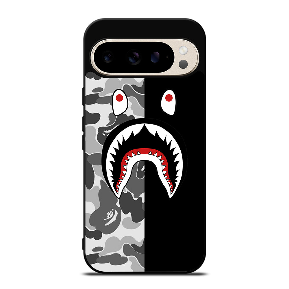 CAMO BAPE SHARK LOGO 3 Google Pixel 9 Pro Case Cover