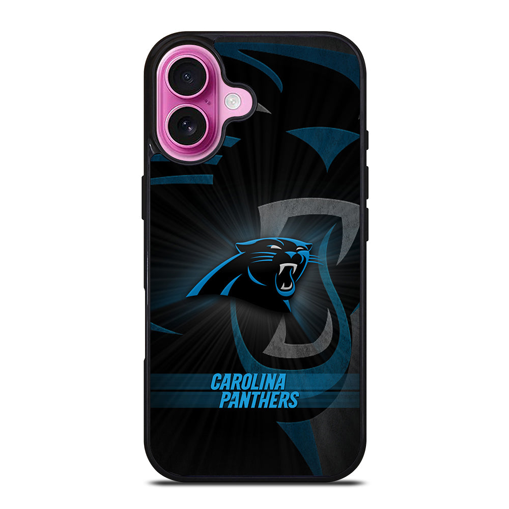 CAROLINA PANTHERS NFL LOGO 3 iPhone 16 Plus Case Cover