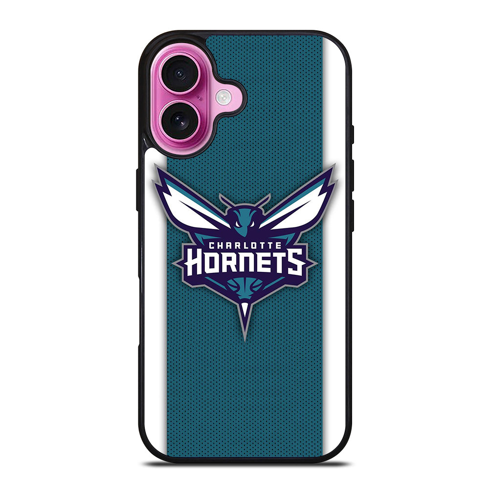 CHARLOTTE HORNETS NBA LOGO 3 iPhone 16 Plus Case Cover