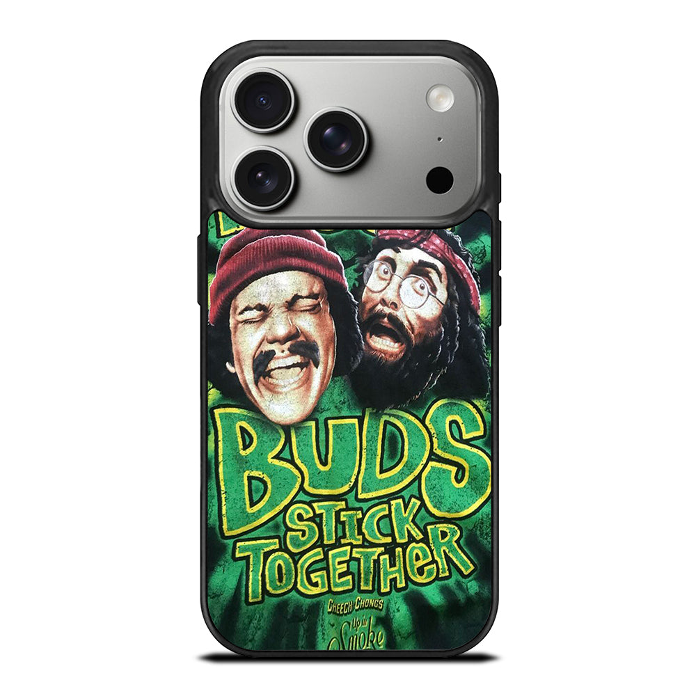CHEECH AND CHONG BEST BUDS STICK TOGETHER iPhone 17 Pro Case Cover