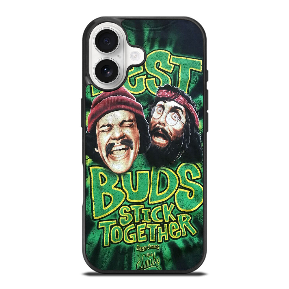 CHEECH AND CHONG BEST BUDS STICK TOGETHER iPhone 17 Case Cover