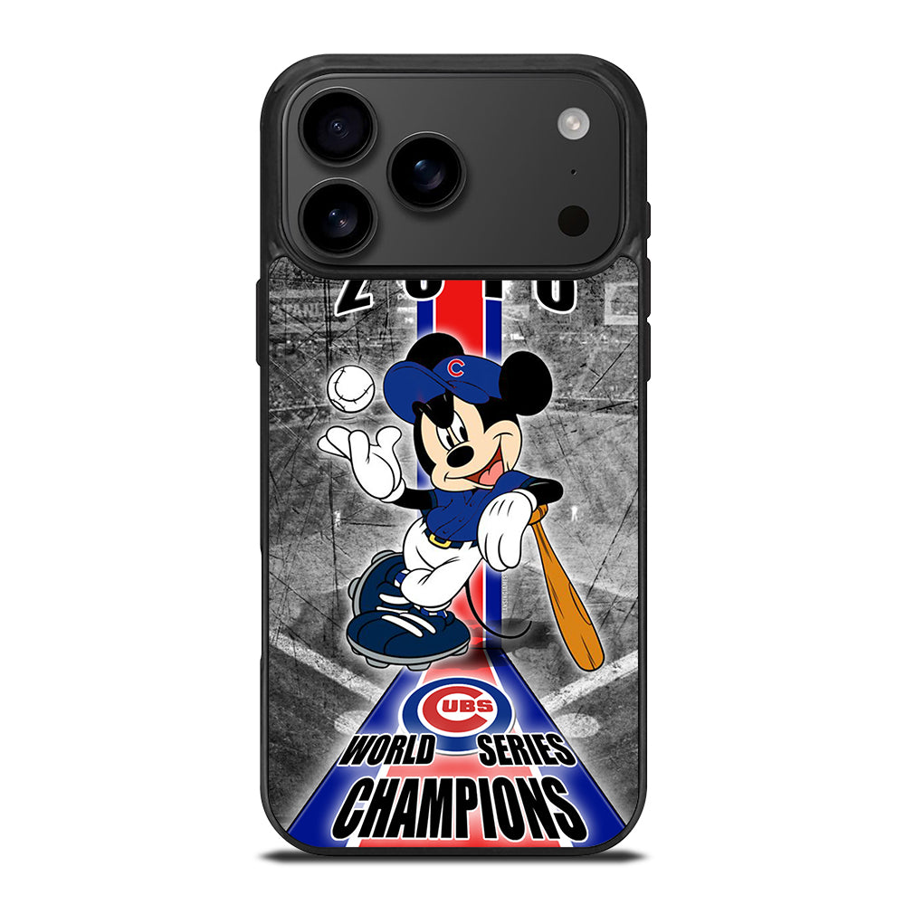 CHICAGO CUBS MICKEY MOUSE iPhone 17 Pro Max Case Cover