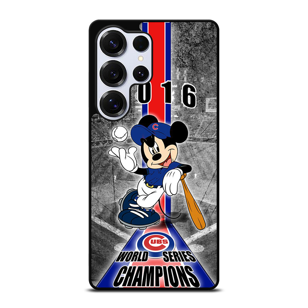 CHICAGO CUBS MICKEY MOUSE Samsung Galaxy S25 Ultra Case Cover