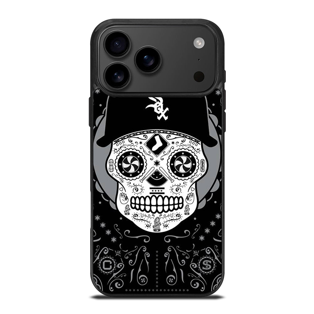 CHICAGO WHITE SOX SKULL LOGO iPhone 17 Pro Max Case Cover