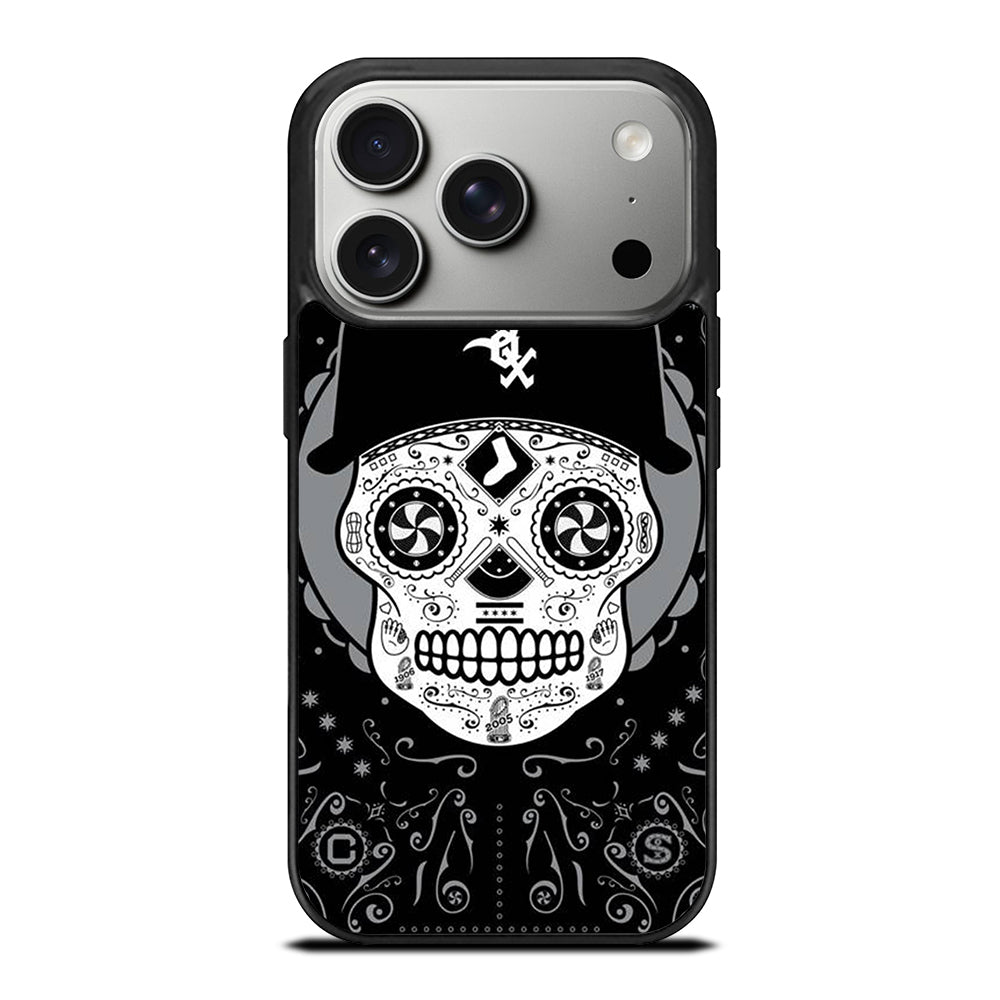 CHICAGO WHITE SOX SKULL LOGO iPhone 17 Pro Case Cover