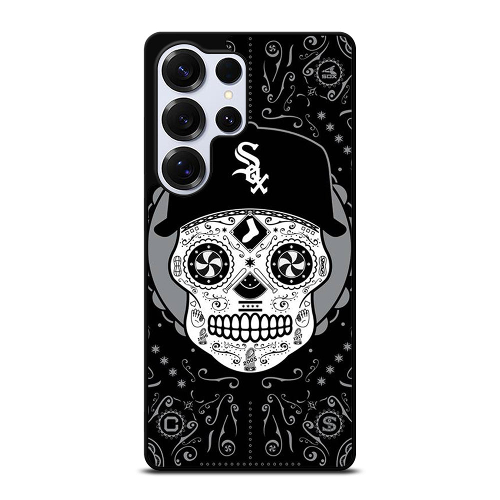CHICAGO WHITE SOX SKULL LOGO Samsung Galaxy S25 Ultra Case Cover