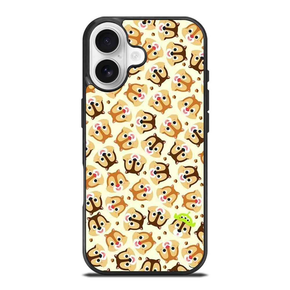 CHIP AND DALE PATTERN iPhone 17 Case Cover