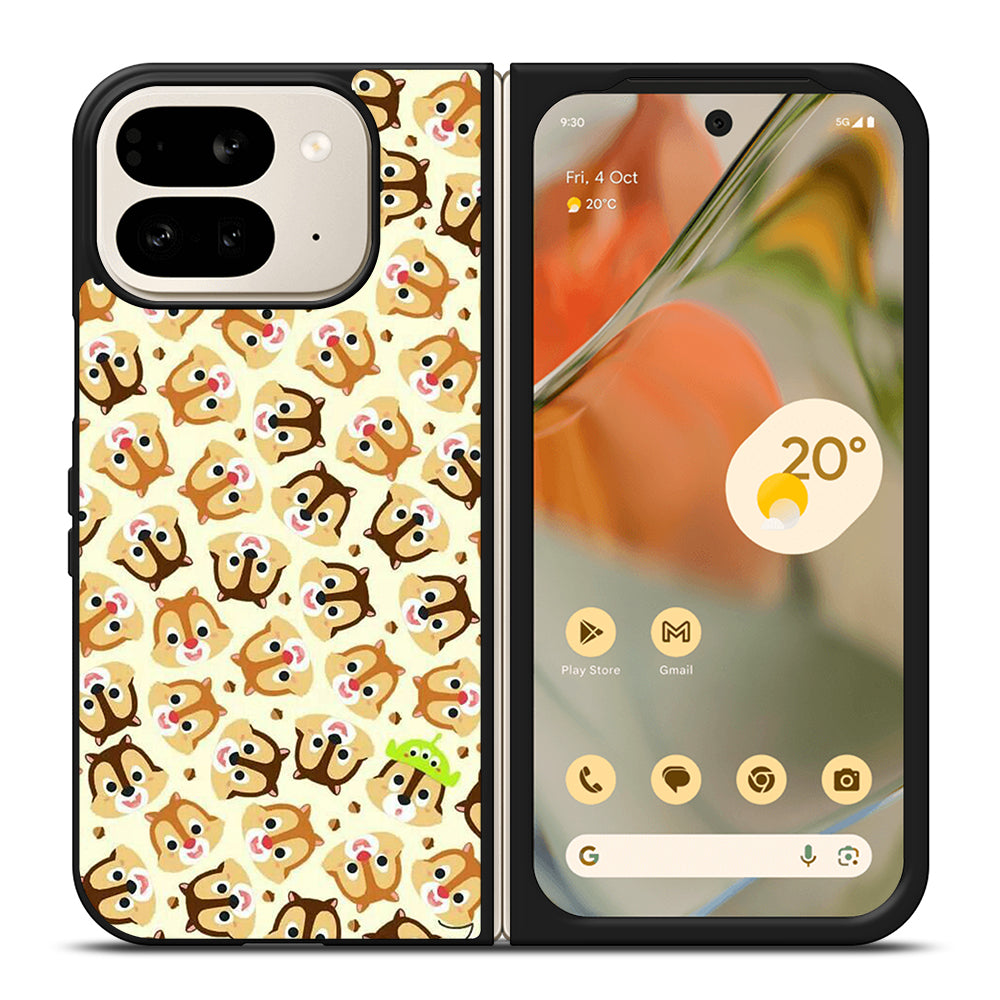 CHIP AND DALE PATTERN Google Pixel 9 Pro Fold Case Cover
