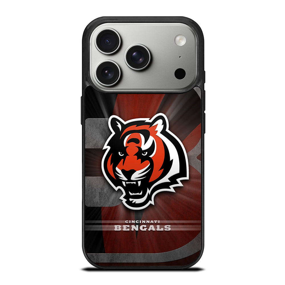 CINCINNATI BENGALS NFL LOGO iPhone 17 Pro Case Cover