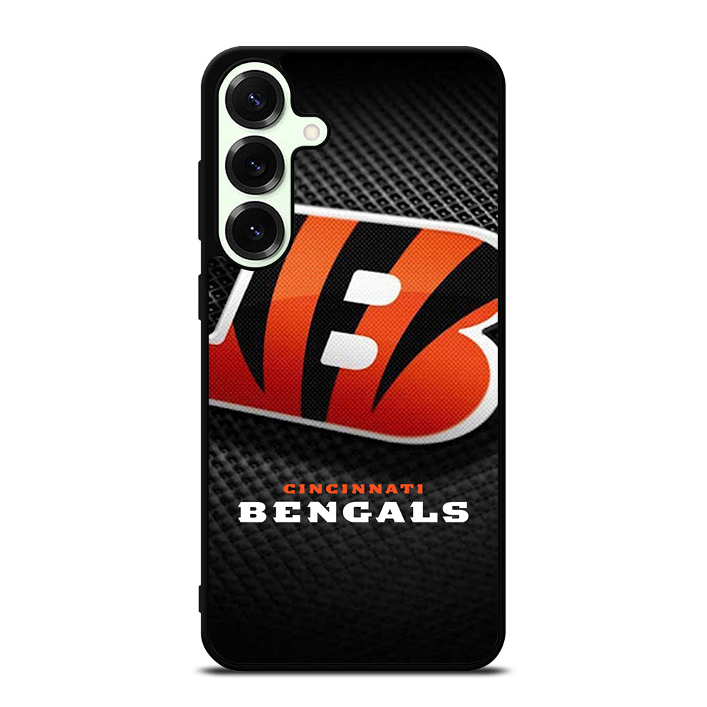 CINCINNATI BENGALS NFL LOGO 3 Samsung Galaxy S25 Plus Case Cover